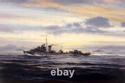 Robert Taylor Contact Bearing 190 Counter signed by Admiral Burnett