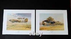 Robert Taylor D-Day The Airborne Assault & the 2 Companion Prints UNFRAMED