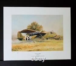 Robert Taylor D-Day The Airborne Assault & the 2 Companion Prints UNFRAMED