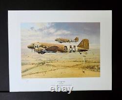 Robert Taylor D-Day The Airborne Assault & the 2 Companion Prints UNFRAMED