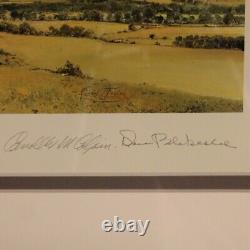 Robert Taylor EAGLES PREY 1991 Lithograph Print Autograph H 29.3 x W 37.2 in
