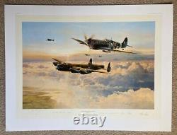 Robert Taylor ESCORT FOR THE STRAGGLER ANZAC AP Aviation Art Print