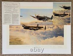 Robert Taylor ESCORT FOR THE STRAGGLER ANZAC AP Aviation Art Print