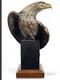 Robert Taylor Eagle Solid Bronze 1991 Signed On Marble & Wood Base Incredible