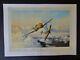 Robert Taylor Eagles High Ww Ii Flying Ace Print 95% Mint