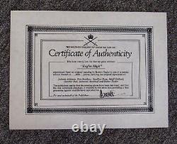 Robert Taylor Eagles High WW II Flying Ace Print 95% mint