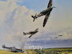 Robert Taylor Eagles Prey Collectible WW II Aviation Art Print MINT