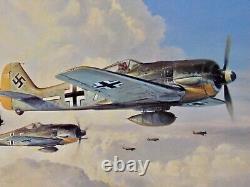 Robert Taylor Gathering Storm Collectible WW II Aviation Aces Print