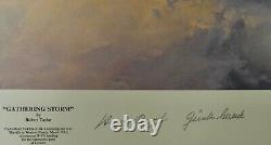 Robert Taylor Gathering Storm Collectible WW II Aviation Aces Print