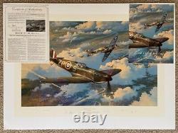 Robert Taylor HEIGHT OF THE BATTLE RAF Edition Spitfire Aviation Art Print