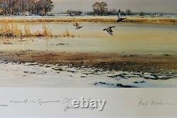 Robert Taylor- HOME AT DUSK- Collectible WW II Aviation Fine Art Print MINT