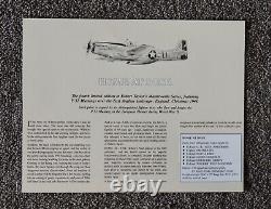 Robert Taylor- HOME AT DUSK- Collectible WW II Aviation Fine Art Print MINT