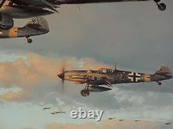 Robert Taylor Hunters At Dawn Collectible WW II Flying Aces Print MINT