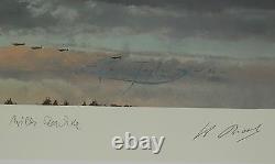 Robert Taylor Hunters At Dawn Collectible WW II Flying Aces Print MINT
