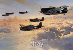 Robert Taylor IN GALLANT COMPANY 5 USMC Medal of Honor Signed Aviation Art Print