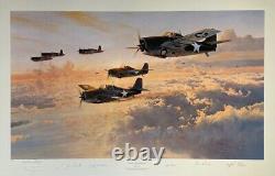 Robert Taylor IN GALLANT COMPANY 5 USMC Medal of Honor Signed Aviation Art Print