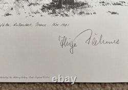 Robert Taylor JG-26 AT AUDEMBERT #1 / 25 Adolf Galland Aviation Art Pencil Print