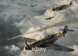 Robert Taylor KNIGHT OF THE REICH 5 Sig MINT Eastern Front Ed Aviation Art Print