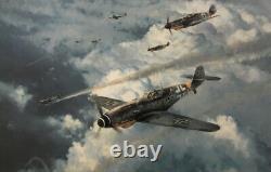 Robert Taylor KNIGHT OF THE REICH 5 Sig MINT Eastern Front Ed Aviation Art Print