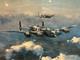Robert Taylor Lancaster Print Signed Ltd Edition Raf Ww2 Bomber Framed Aviation