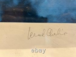 Robert Taylor Lancaster Print Signed Ltd Edition RAF WW2 Bomber Framed Aviation