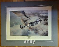 Robert Taylor Limited Edition Print Signed by artist and pilot Bob Stanford-Tuck