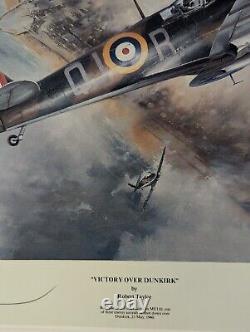 Robert Taylor Limited Edition Print Signed by artist and pilot Bob Stanford-Tuck