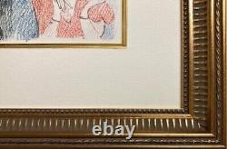 Robert Taylor Lithograph signed A CUP OF TEA/THE GARDEN PARTY