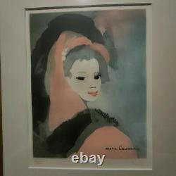 Robert Taylor Lithograph signed Girl with pearl hair ornament