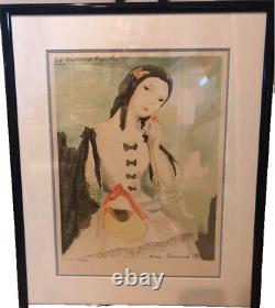 Robert Taylor Lithograph signed La Traviata Excellent