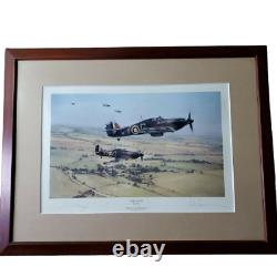 Robert Taylor Lithograph signed MORAL SUPPORT Very Good