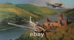 Robert Taylor MUSTANGS ON THE PROWL # 4 / 25 P-51 Mustang Aviation Art Print