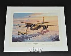 Robert Taylor Marauder Mission Collectible WW II Flying Aces Print MINT