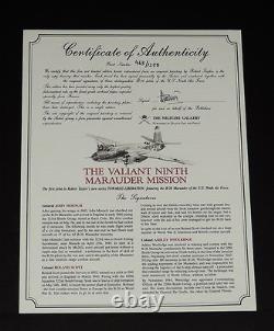 Robert Taylor Marauder Mission Collectible WW II Flying Aces Print MINT