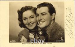 Robert Taylor Printed Photograph Signed In Ink