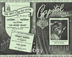 Robert Taylor Program Signed Circa 1946