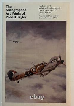 Robert Taylor Ramrod 792 WW II Aviation Prints signed by Johnnie Johnson