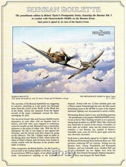 Robert Taylor Russian Roulette Signed by Luftwaffe & Russian Fighter Aces