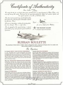 Robert Taylor Russian Roulette Signed by Luftwaffe & Russian Fighter Aces