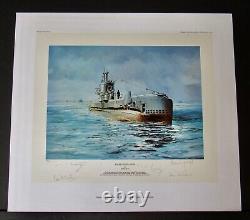 Robert Taylor SECRET OPERATION Collectible WW II Submarine Print MINT