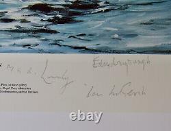 Robert Taylor SECRET OPERATION Collectible WW II Submarine Print MINT