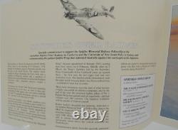 Robert Taylor SPITFIRES OVER DARWIN withCOA 4 Pilots Signatures Print