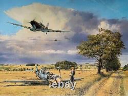 Robert Taylor SUMMER VICTORY Spitfire RAF Battle of Britain Aviation Art Print