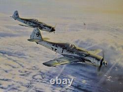 Robert Taylor SWANSONG Collectible WW II Aviation Aces Art Print