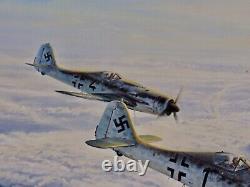 Robert Taylor SWANSONG Collectible WW II Aviation Aces Art Print
