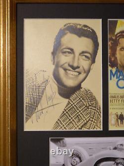 Robert Taylor Signed Autographed Magnificent Obsession Display With Coa