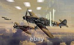 Robert Taylor Signed Aviation Artwork (2 Nicely Matted Framed Pieces)