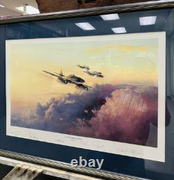 Robert Taylor Signed Aviation Artwork (2 Nicely Matted Framed Pieces)