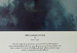 Robert Taylor THE EAGLES DIVIDE 6 Hand Signed Collectors Edition WW II