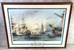 Robert Taylor The Battle of the Nile Admiral Horatio Nelson Framed & Matted